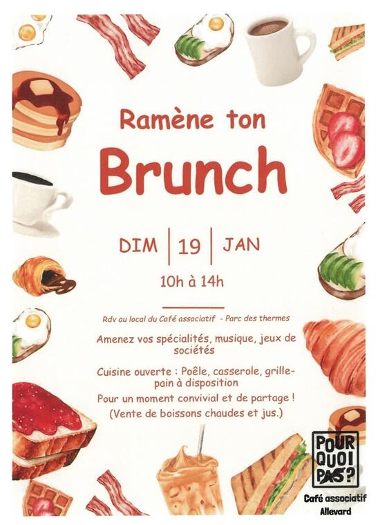 Ramène ton Brunch_dimanche 19 janvier 2025