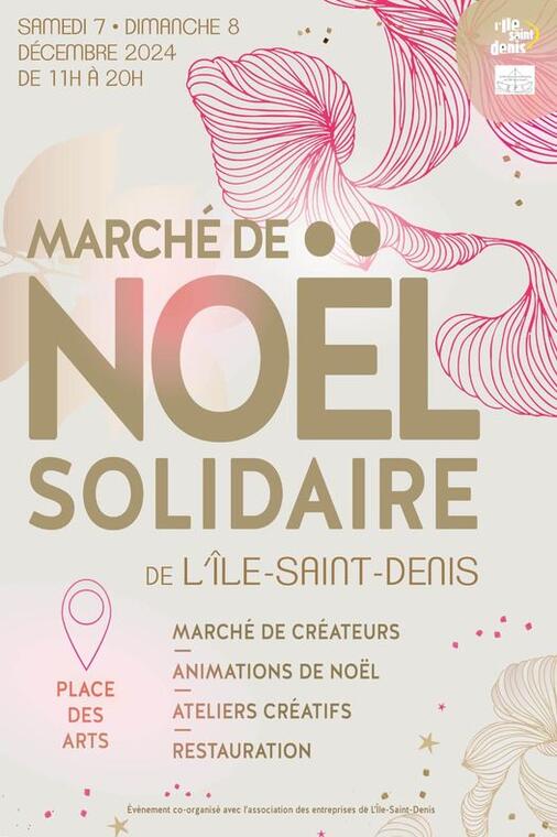 Marché de Noël solidaire de L'Île-Saint-Denis_L'Île-Saint-Denis