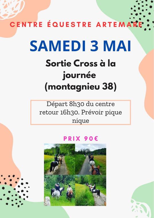 Sortie cross à la journée à Artemare