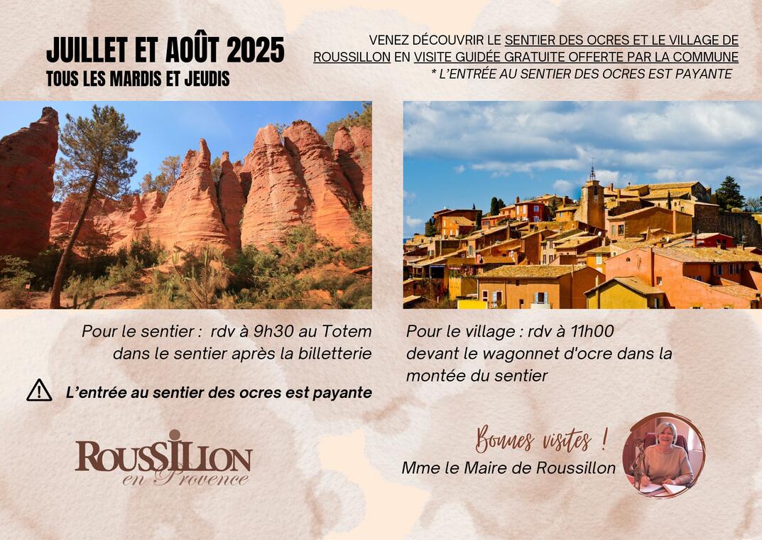 Visite guidée du Sentier des Ocres_Roussillon