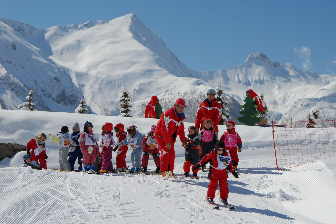 Remise des médailles de ski