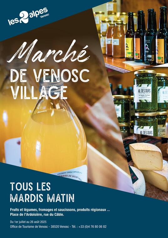 Marché primeur - Venosc Village_Venosc