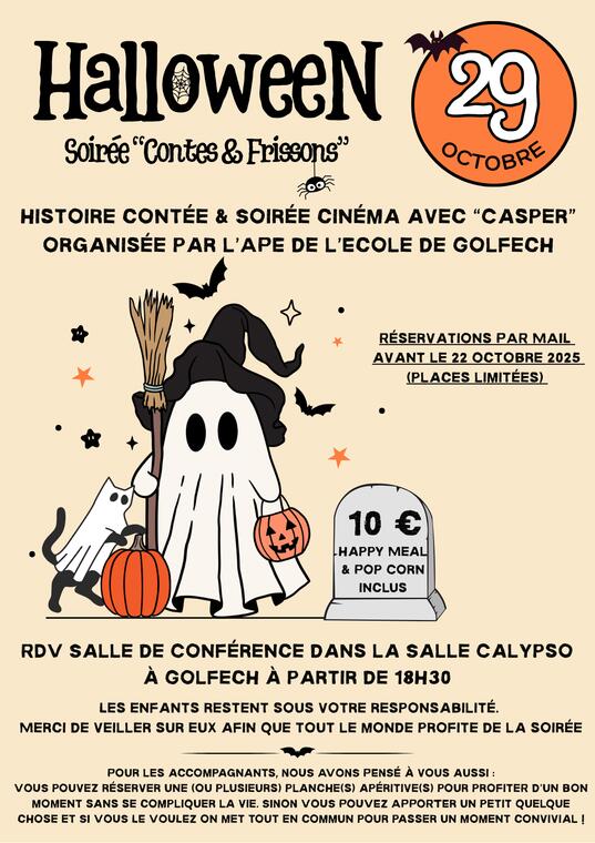 Halloween "Soirée Contes & Frissons"_Golfech