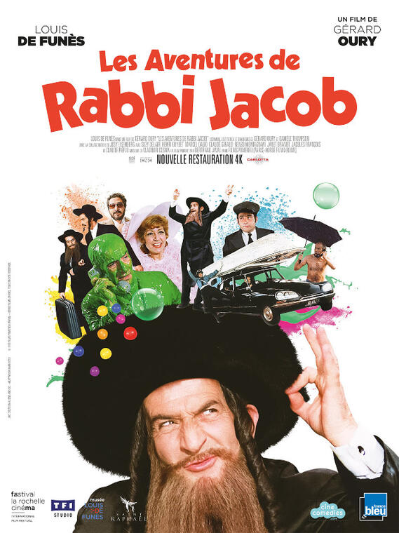 affiche du film Les Aventures de Rabbi Jacob