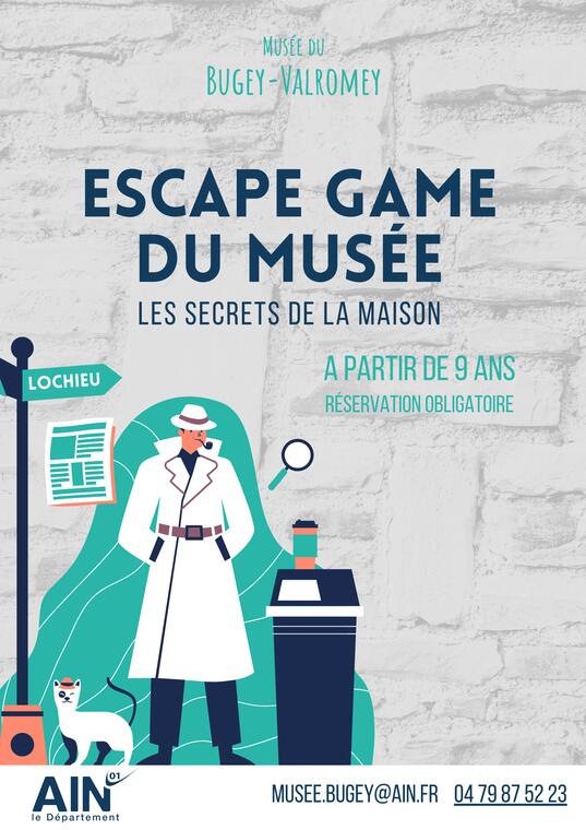 Escape game Les secrets de la maison_Arvière-en-Valromey