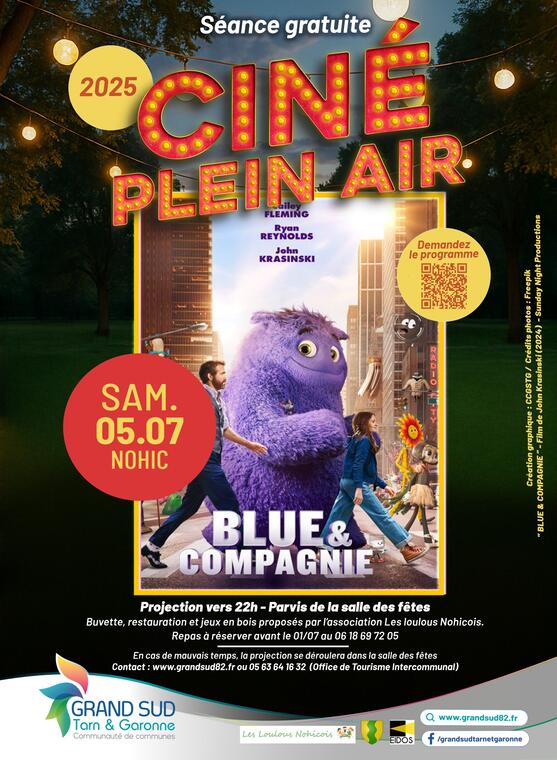 Cinéma plein air "Blue & Compagnie" NOHIC_Nohic