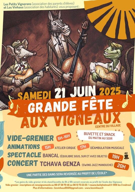 Grande fête aux Vigneaux_Les Vigneaux