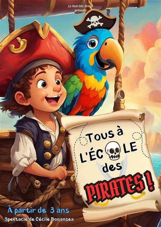 Tous à l'école des pirates - spectacle enfant_Montbrison