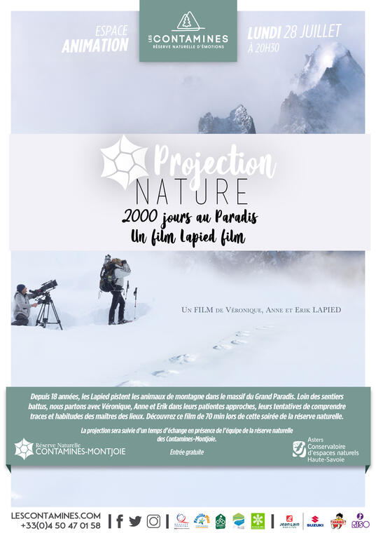 Projection du film "2000 jours au Paradis" de Lapiedfilm_Les Contamines-Montjoie