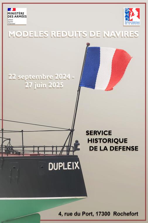 Présentation de modèles réduits de navires_Rochefort