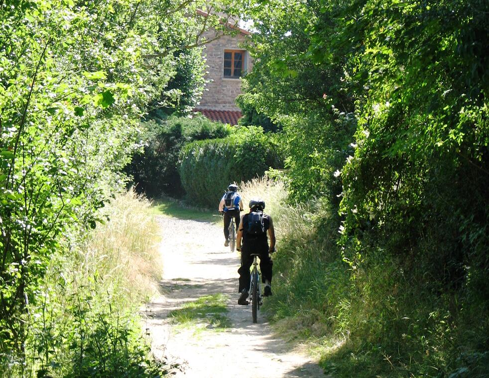 Les Tours de Chambles - Itinéraire VTT