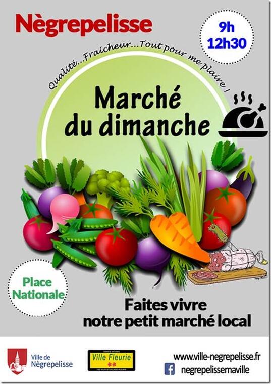 Marché de Nègrepelisse