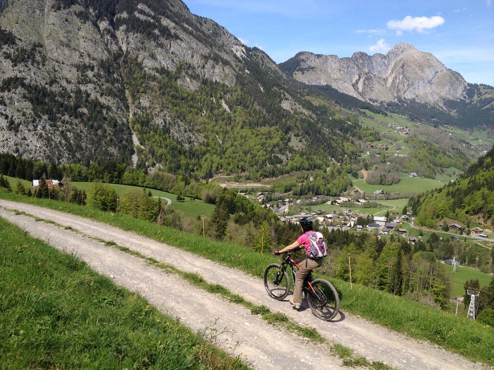 VTT électrique parcours 42 - Abondance_Abondance