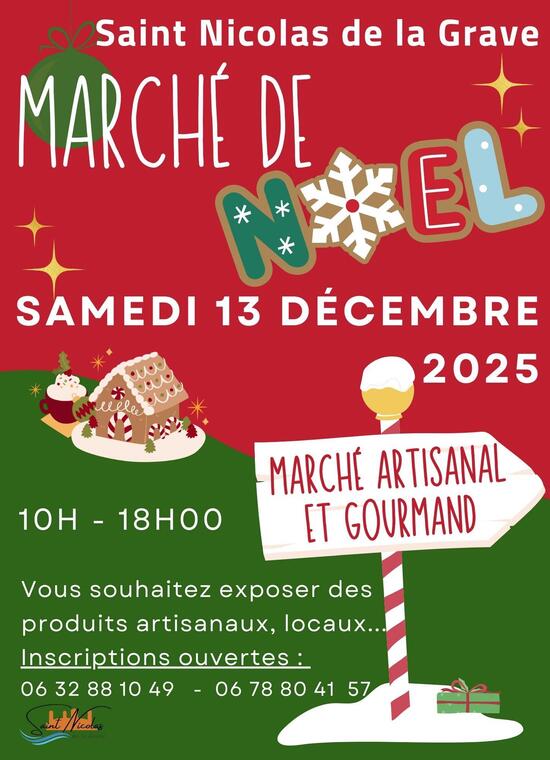 Marché de Noel de St Nicolas_Saint-Nicolas-de-la-Grave