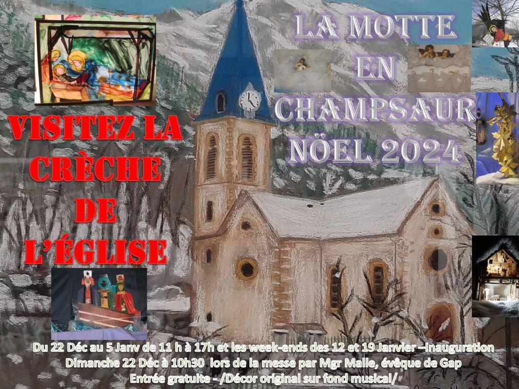 Crèche de la Motte en Champsaur