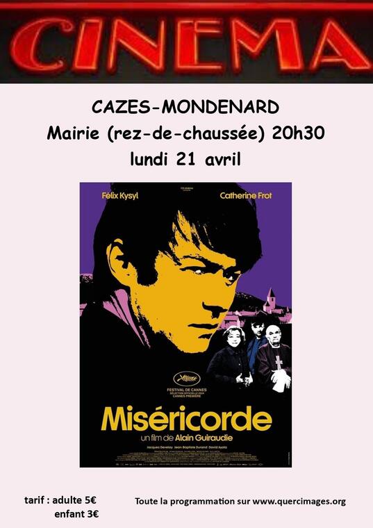 Cinéma à Cazes-Mondenard_Cazes-Mondenard
