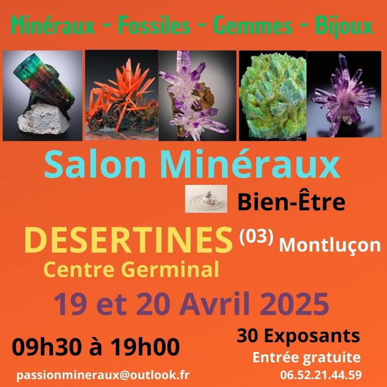 Salon des minéraux et du bien être_Désertines