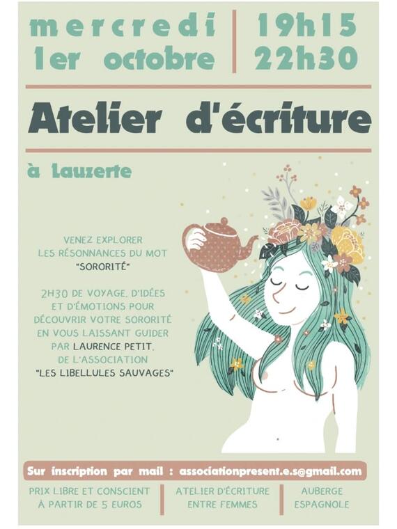 Atelier d'écriture_Lauzerte