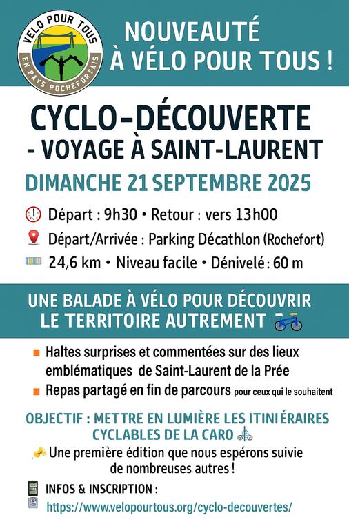 Cyclo-découverte : Voyage à vélo_Rochefort