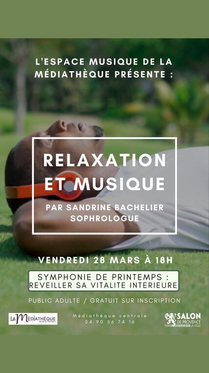 Atelier: Relaxation et musique_Salon-de-Provence