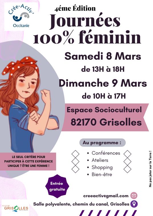 Journées 100% Féminin