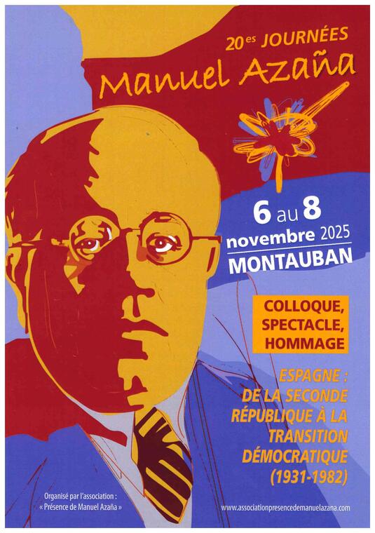 Hommage - 20ème Journées Manuel Azana_Montauban