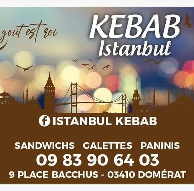 Restauration rapide : Istanbul Kebab_Domérat