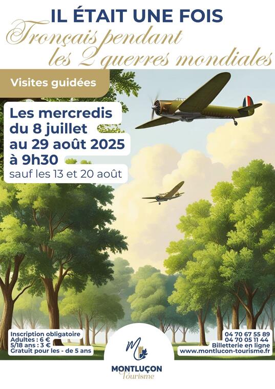 Visite guidée : Il était une fois Tronçais pendant les 2 guerres mondiales_Cérilly