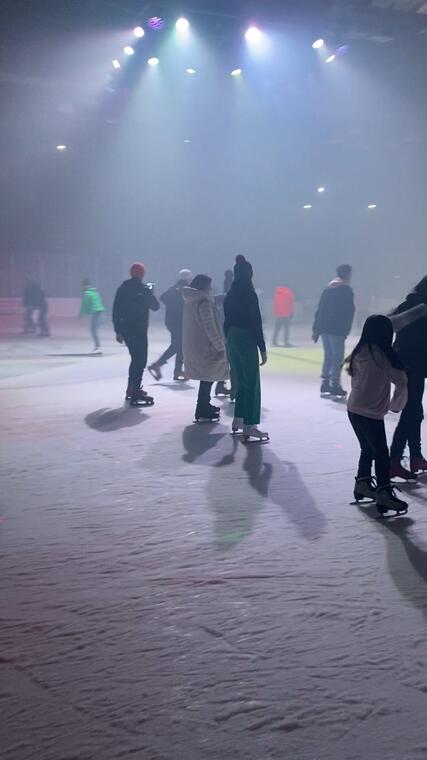 Nocturne patinoire_Villard-de-Lans