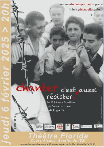 Spectacle - Chanter c'est aussi résister_Septfonds