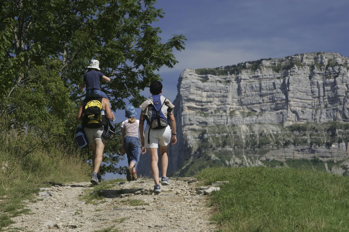 Randonnée jusqu'au Désert d'Entremont