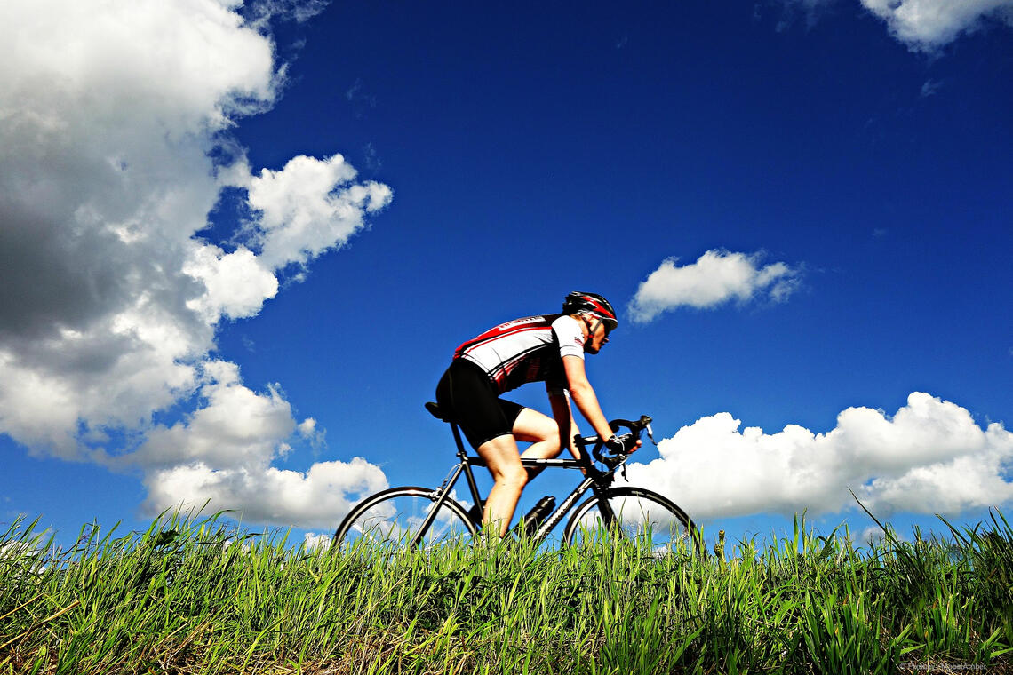 Le tour du lac du Verney en vélo de route