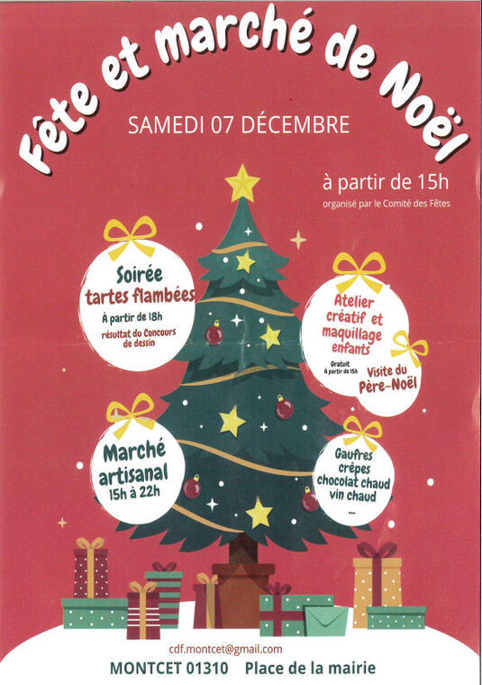 Fête et Marché de Noël_Montcet