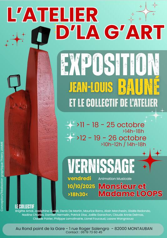 Exposition - Jean-Louis Bauné & le collectif_Montauban