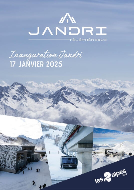 Inauguration du nouveau téléphérique du Jandri_Les Deux Alpes