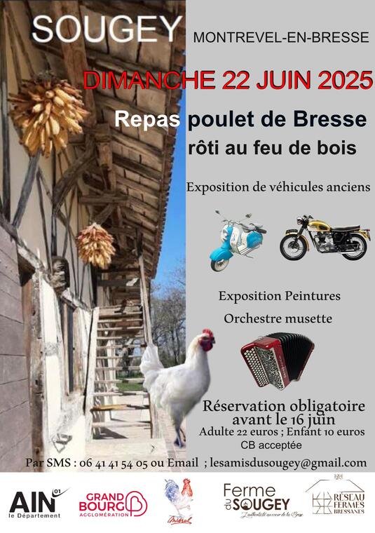 Affiche Fête du Poulet de Bresse_Montrevel-en-Bresse