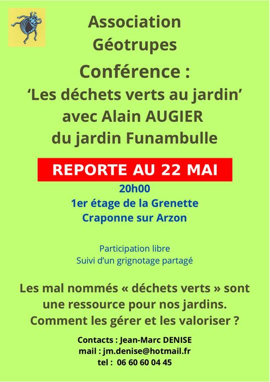 EVE_Conférence : Les déchets verts au jardin_Craponne-sur-Arzon