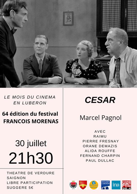 Festival François Morenas - César - Marcel Pagnol_Saignon