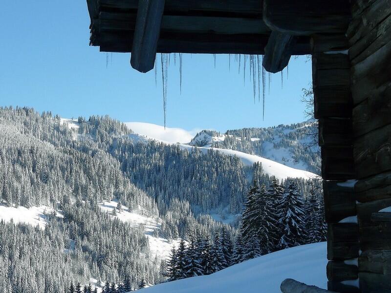 Val d'Arly sous la neige