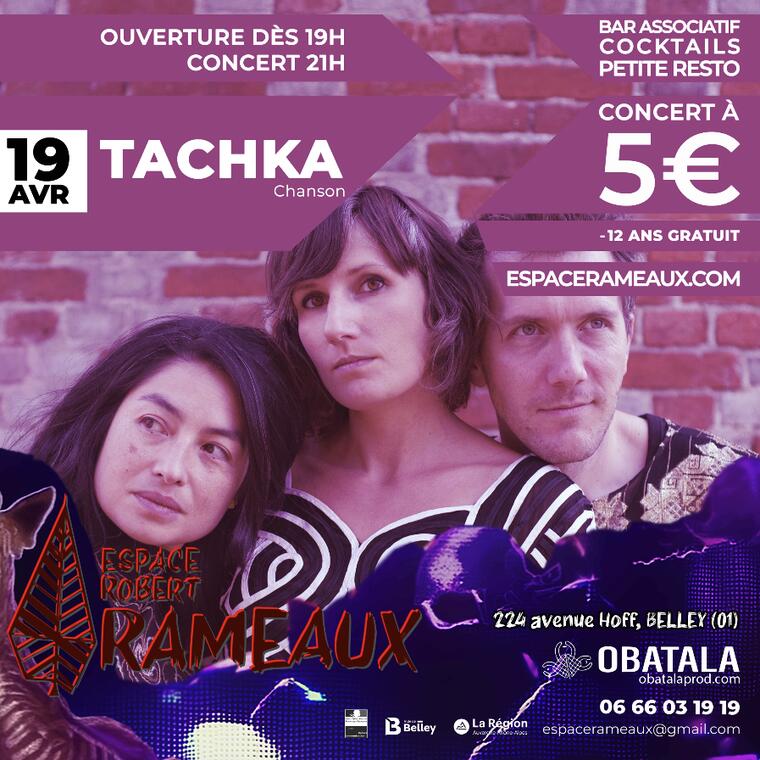 Concert "Tachka" à l'Espace Robert Rameaux_Belley
