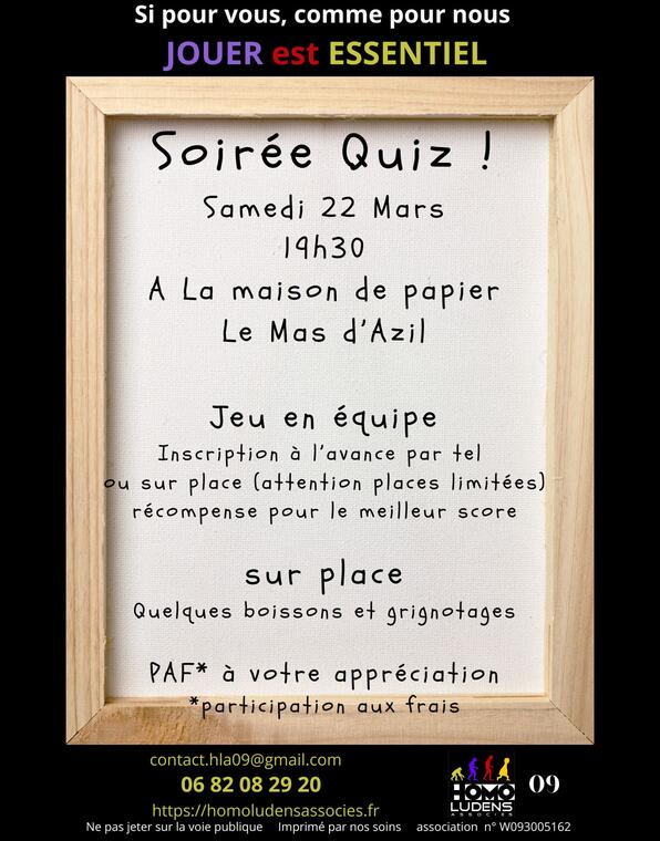 soirée quiz