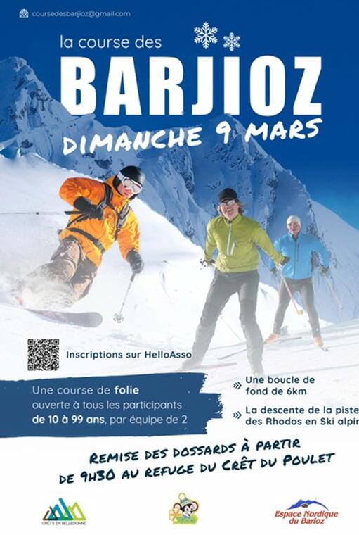 La course des Barjioz_Crêts en Belledonne