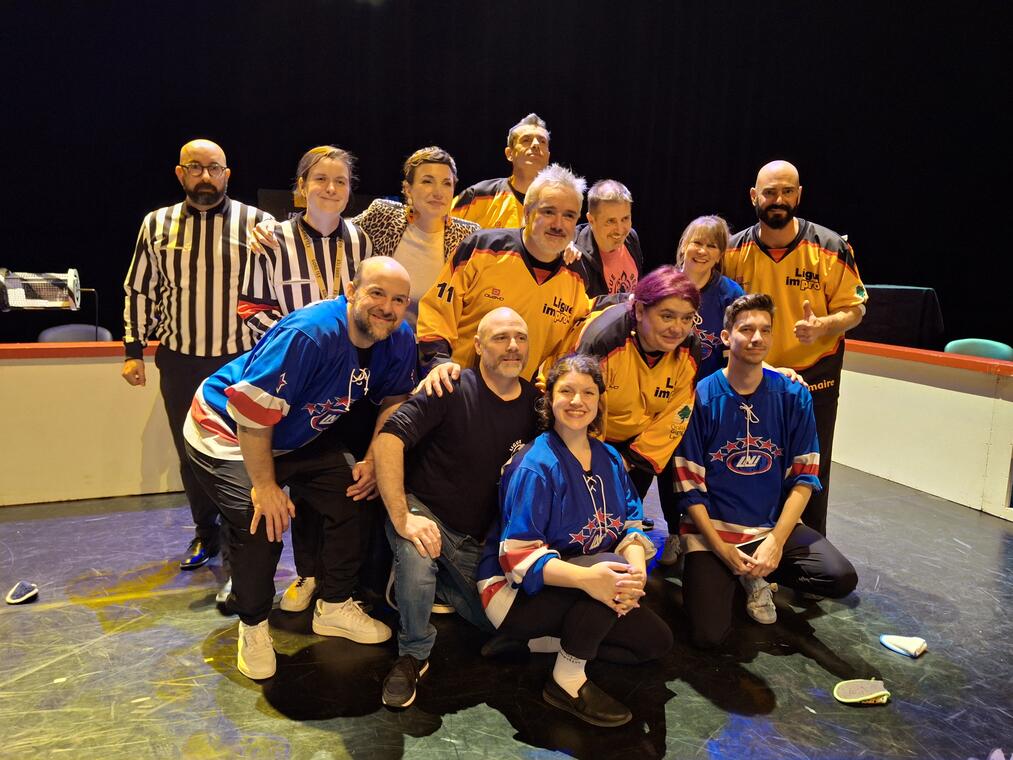 Match d'impro Isère / Québec à Allevard