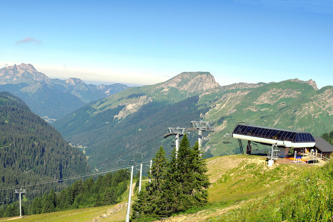 Télésiège de Chaux Fleurie