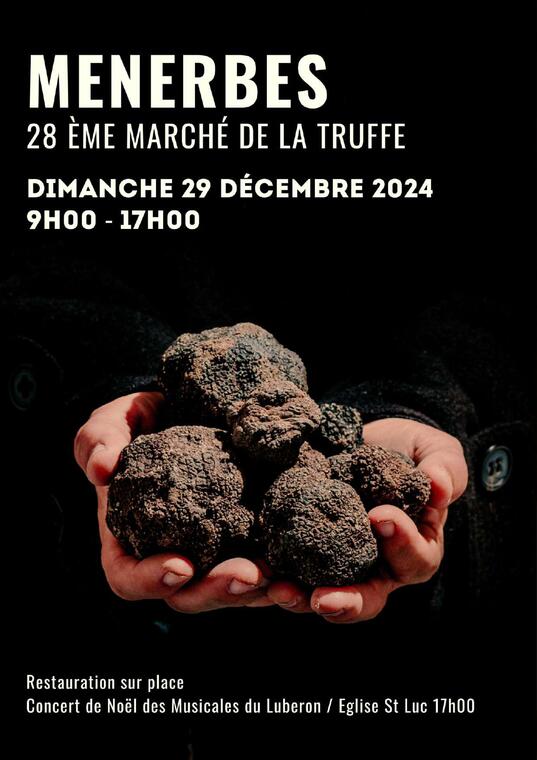 Marché de la truffe et du vin_Ménerbes