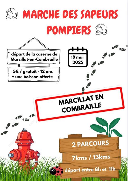 Marche des Sapeurs-Pompiers_Marcillat-en-Combraille
