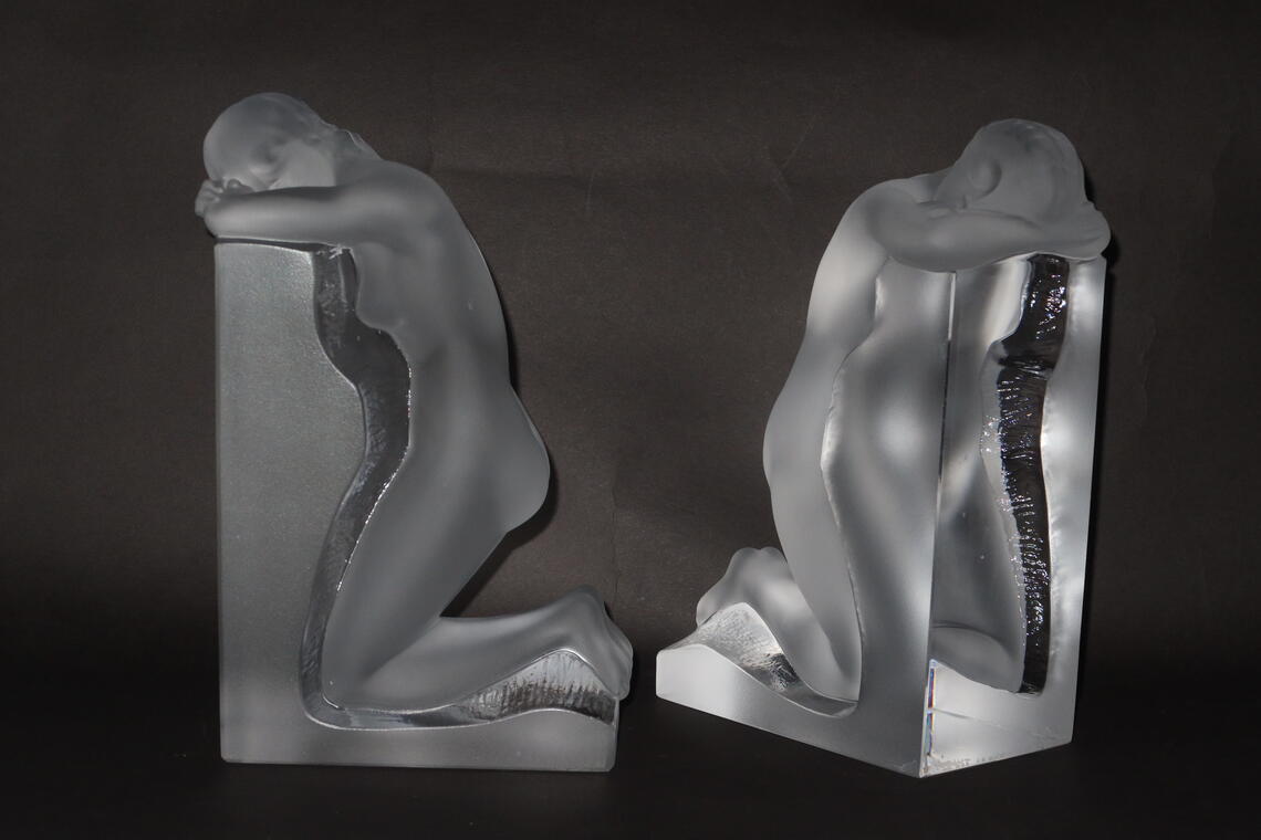 LALIQUE serre-livres