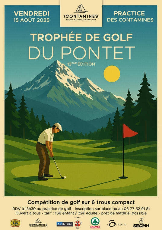 Trophée de golf du Pontet_Les Contamines-Montjoie