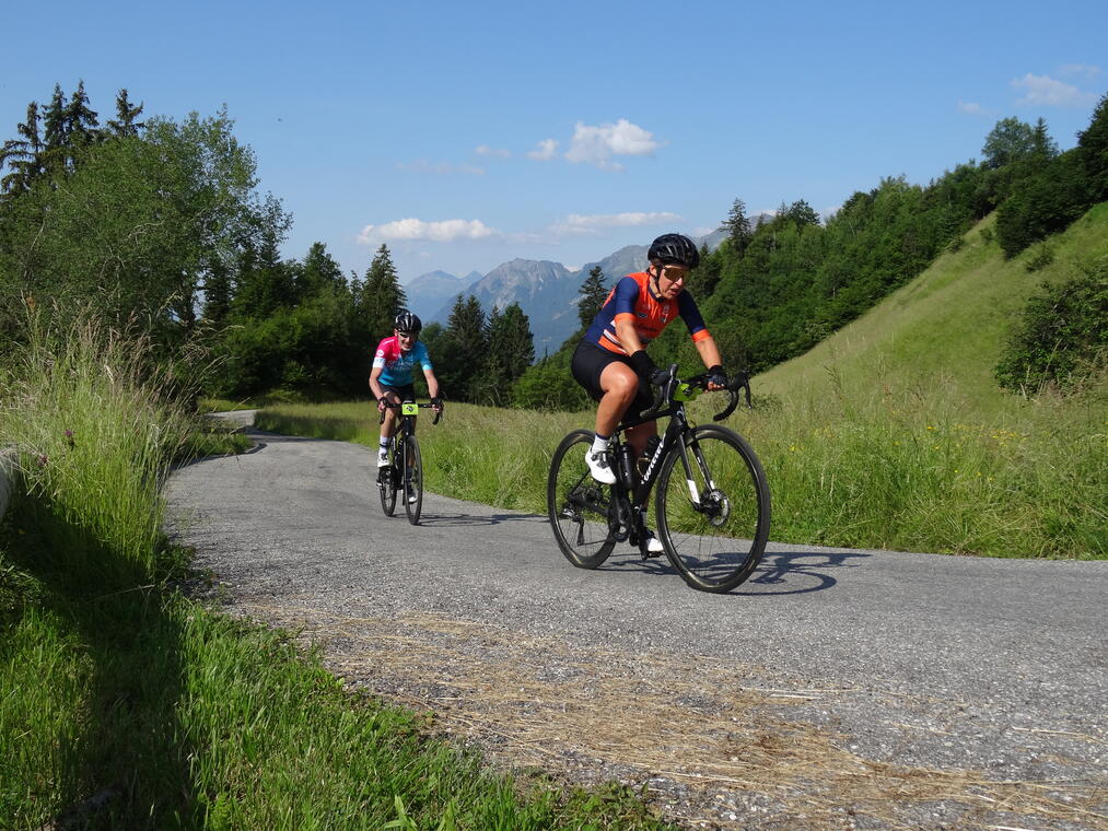 Parcours Expert : Col de l'Arpetaz via Ugine_Steffie