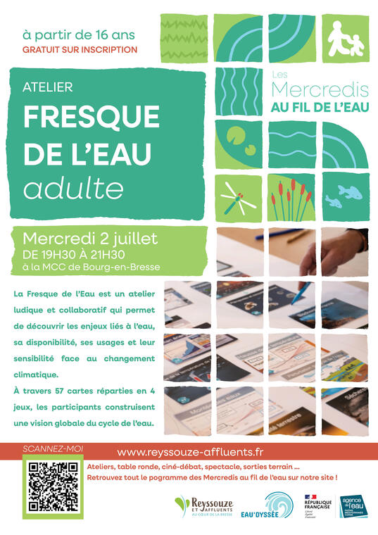 [Les mercredis au fil de l'eau] Fresque de l'eau (adulte)_Bourg-en-Bresse